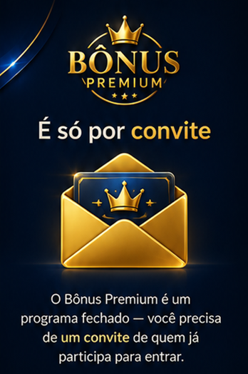 É só por convite